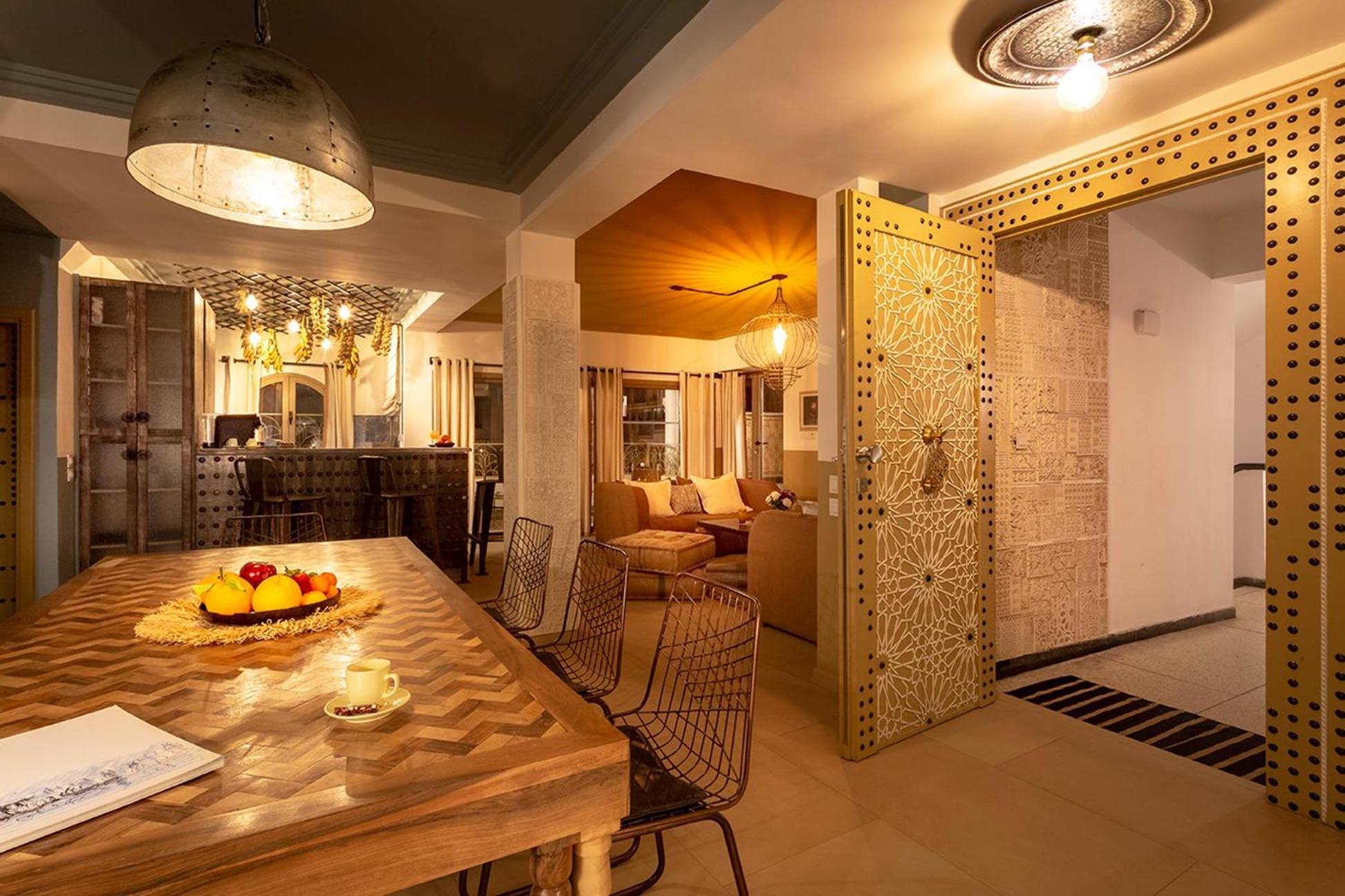 マラケシュLes Tanneurs Penthouse Marrakechアパートメント エクステリア 写真