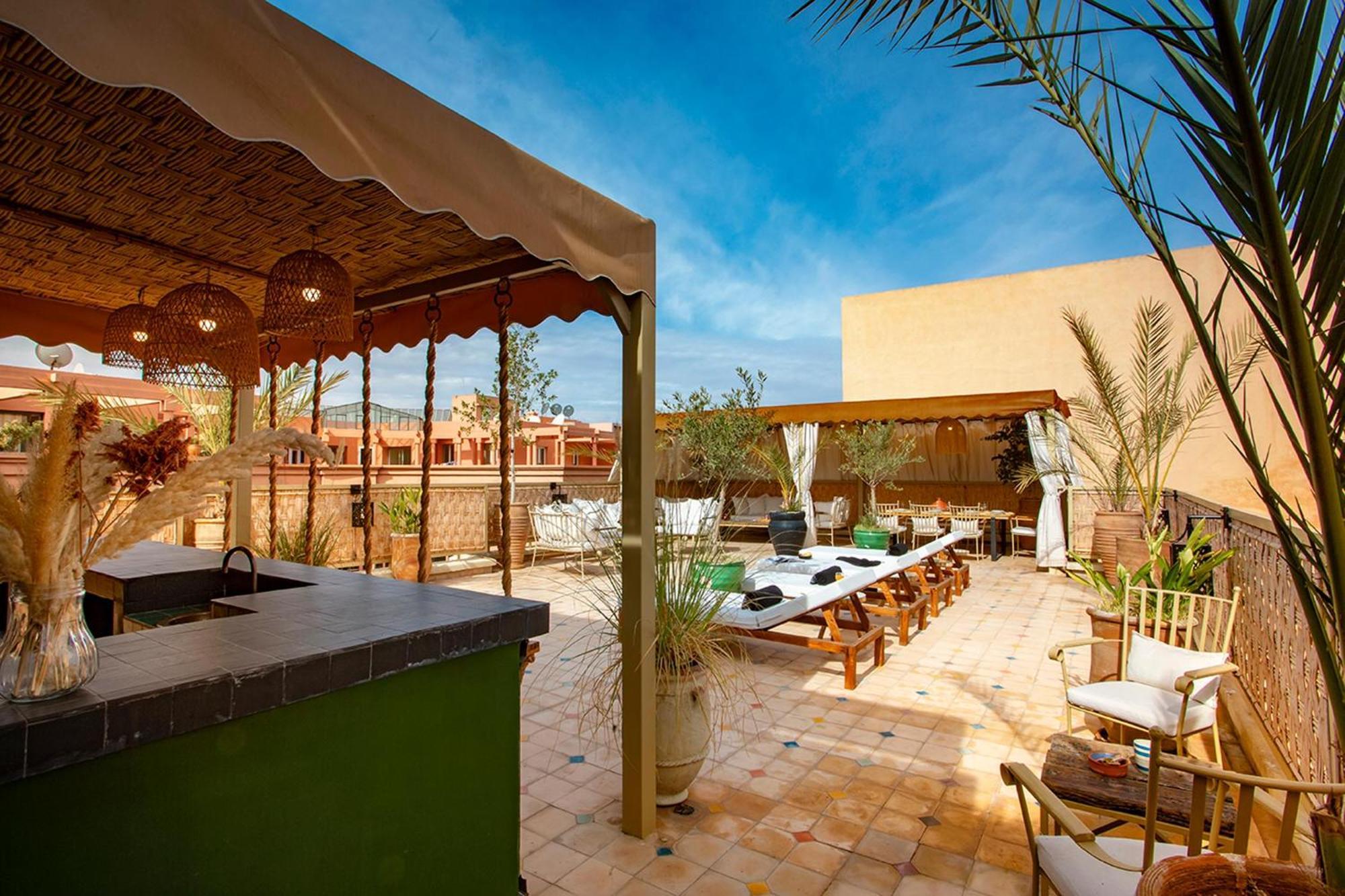マラケシュLes Tanneurs Penthouse Marrakechアパートメント エクステリア 写真