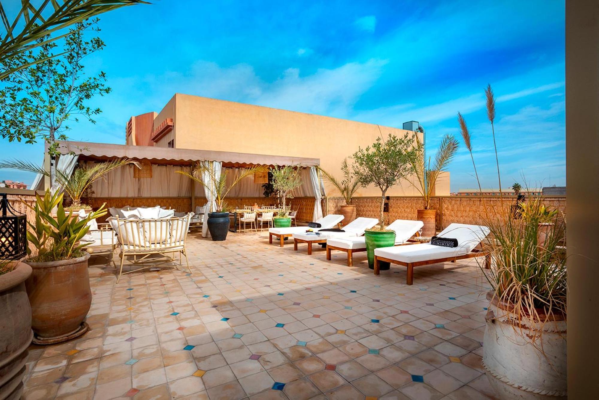 マラケシュLes Tanneurs Penthouse Marrakechアパートメント エクステリア 写真