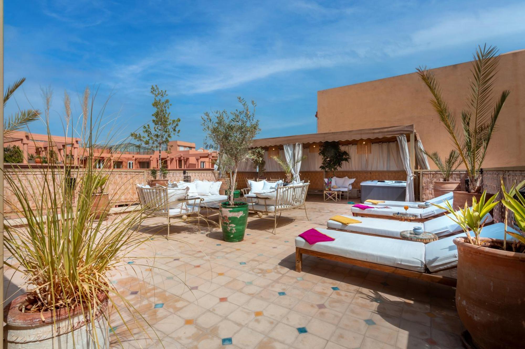 マラケシュLes Tanneurs Penthouse Marrakechアパートメント エクステリア 写真