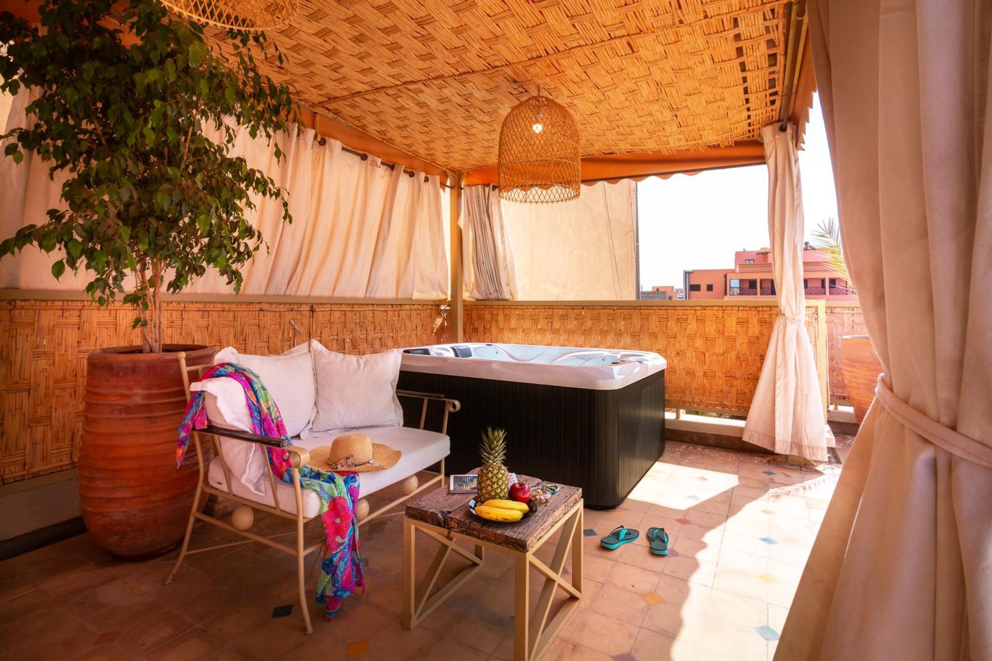 マラケシュLes Tanneurs Penthouse Marrakechアパートメント エクステリア 写真