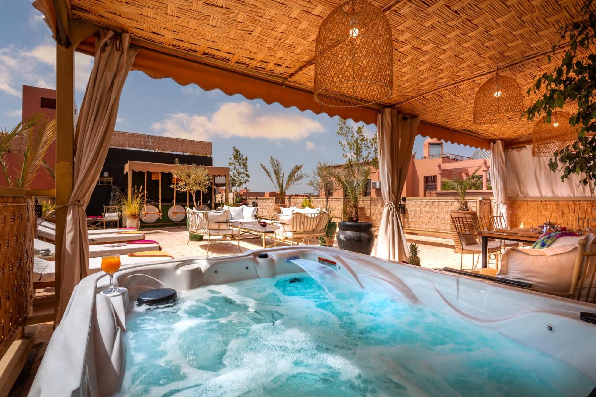マラケシュLes Tanneurs Penthouse Marrakechアパートメント エクステリア 写真